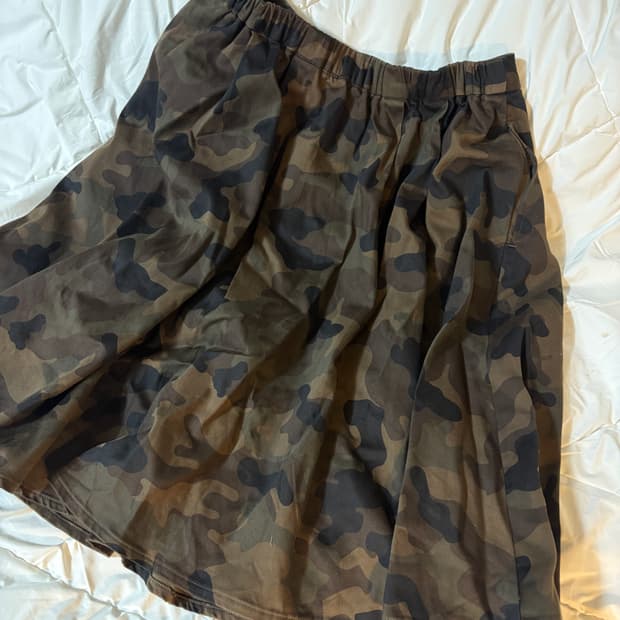 Vintage camo skirt