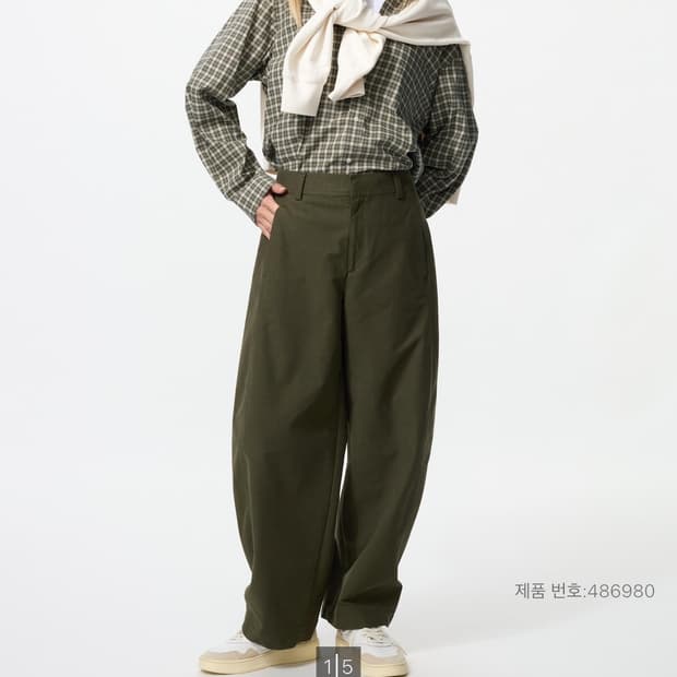 저지배럴레그 팬츠 