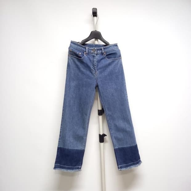 시스템 진청 데님 팬츠 44 슬림55