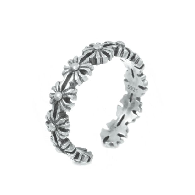 <남녀공용>실버925 오픈링 실버링 은반지 빈티지링