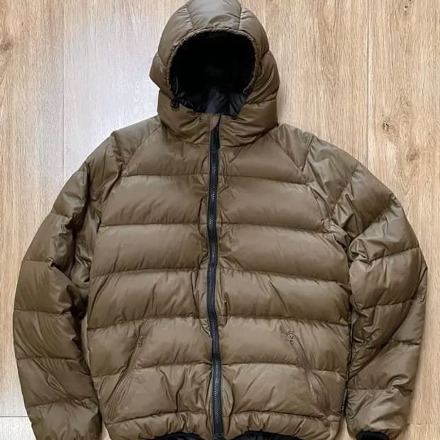 난가nanga 트레일밤 경량패딩 브라운m