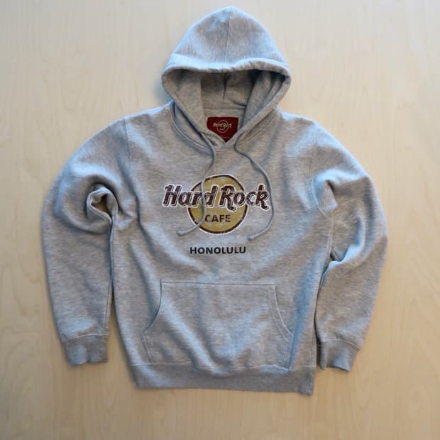 하드락 hard rock 후드티 멜란지 컬러