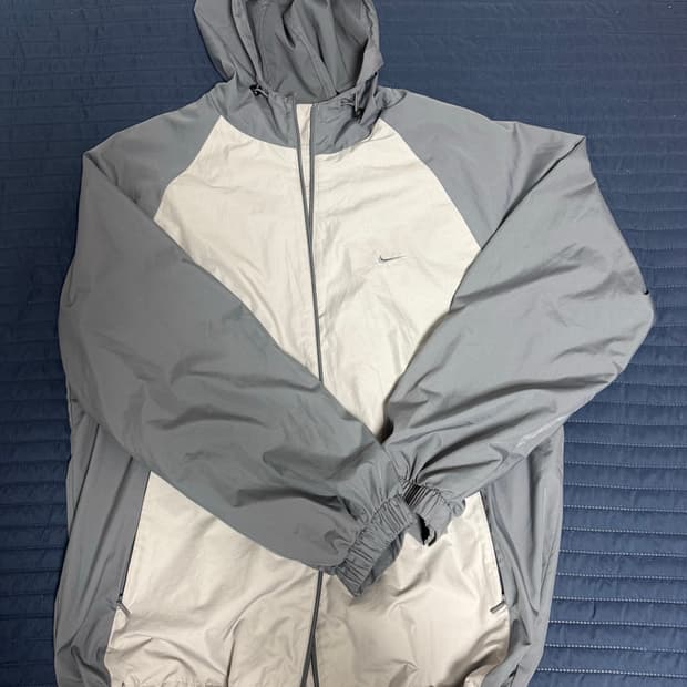 나이키 빈티지 배색 바람막이