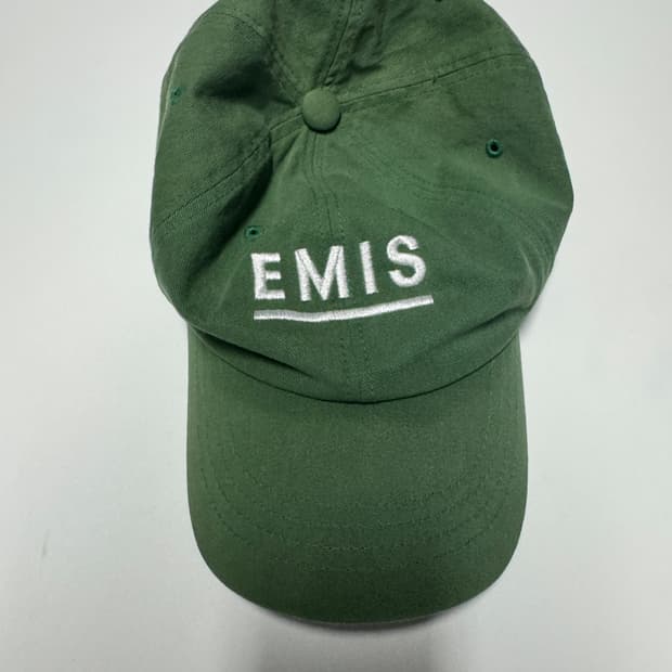 이미스 EMIS 스펠 아웃 그린 볼캡 F