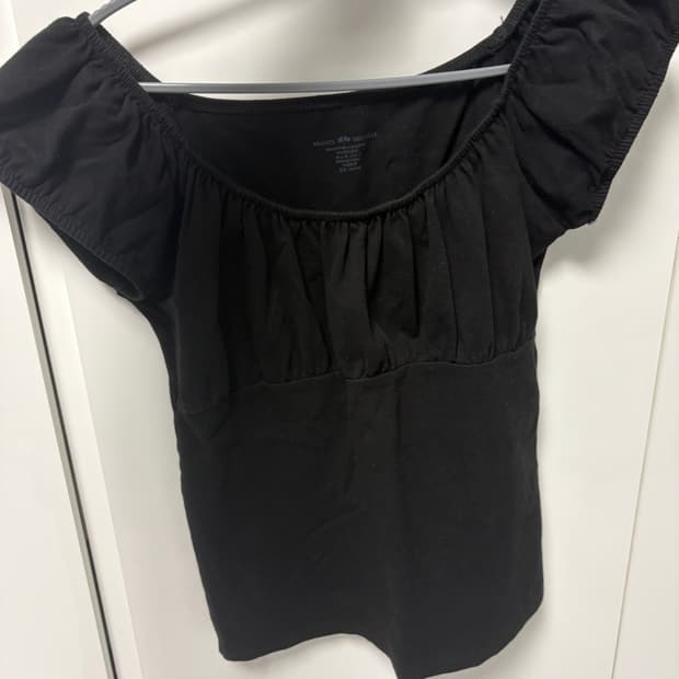 브랜디멜빌 블랙셔링탑 (1회착용)