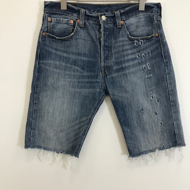 리바이스 LEVIS 501 컷오프데님팬츠 [32인치]