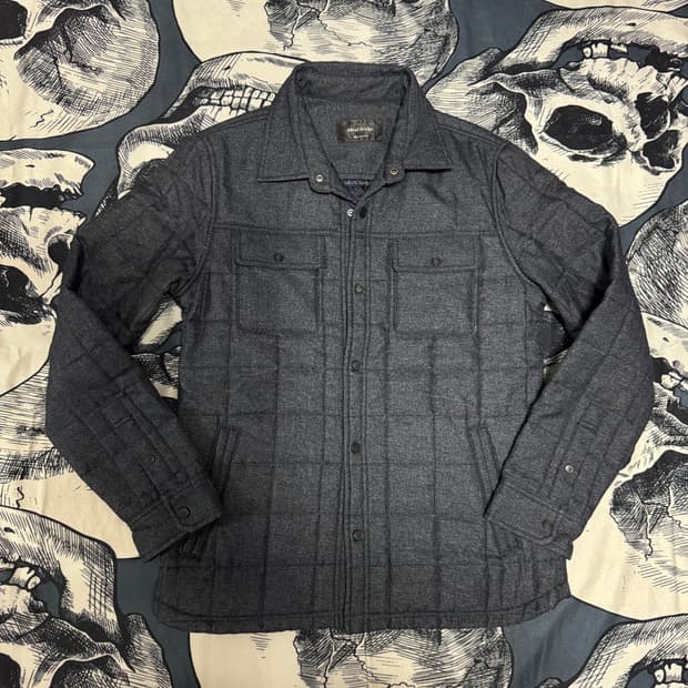 마인드브릿지 퀄팅 셔츠자켓 100사이즈