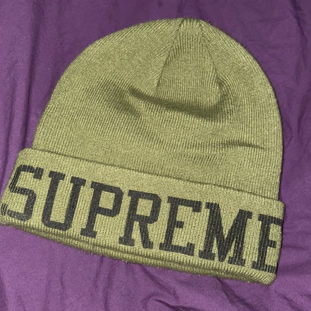 슈프림 뉴에라 비니 카키