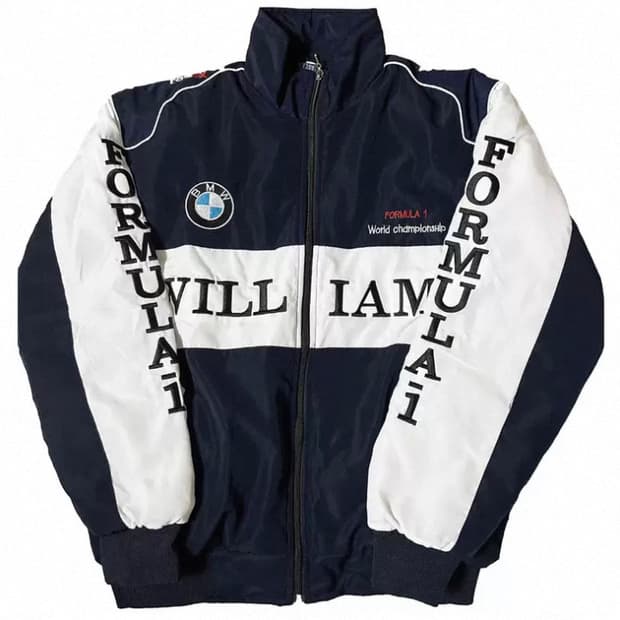 BMW F1 에프원 레이싱 자켓 빈티지 점퍼 바이크
