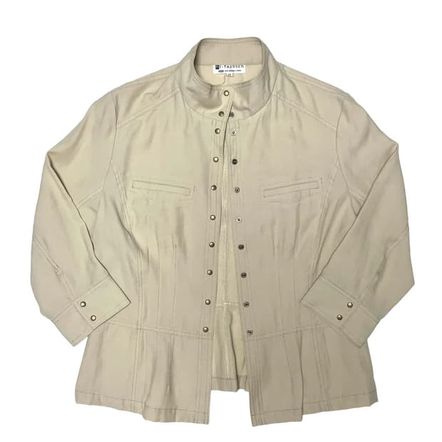 Mandarin collar tokyo jacket