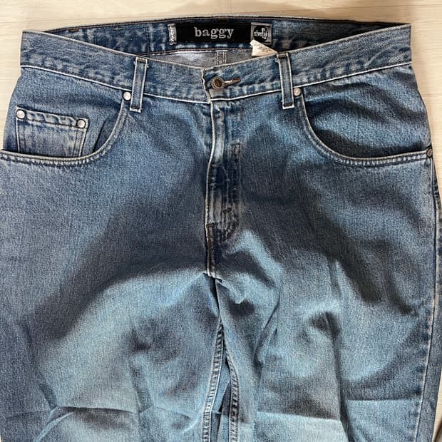 리바이스 실버탭 배기 baggy 배기진 데님팬츠