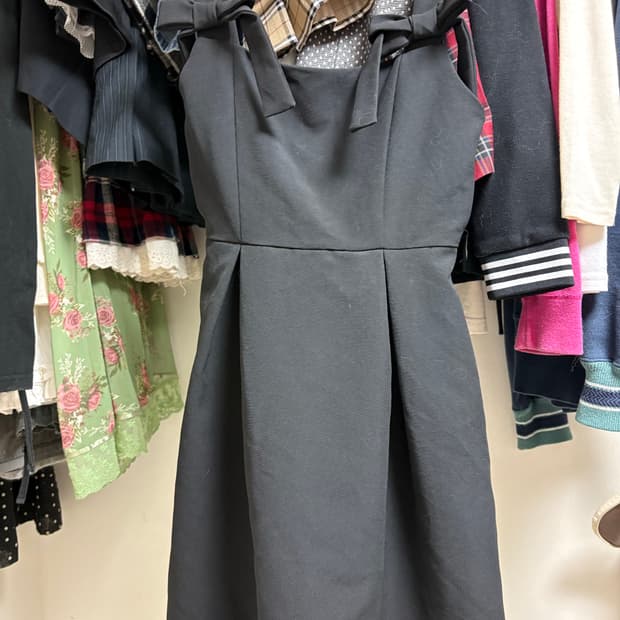 빈티지 리본 원피스 