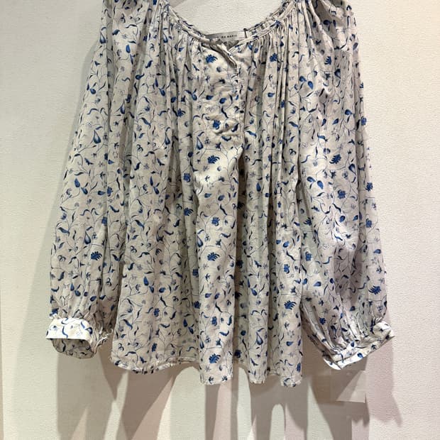 ZARA BASIC Floral Print Blouse