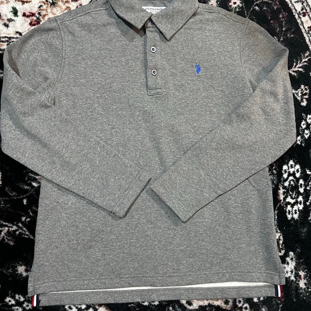 폴로 아쎈 플리스 긴팔 티셔츠