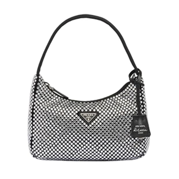 프라다 크리스탈 미니백