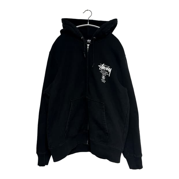 스투시 월드 투어 후드 집업