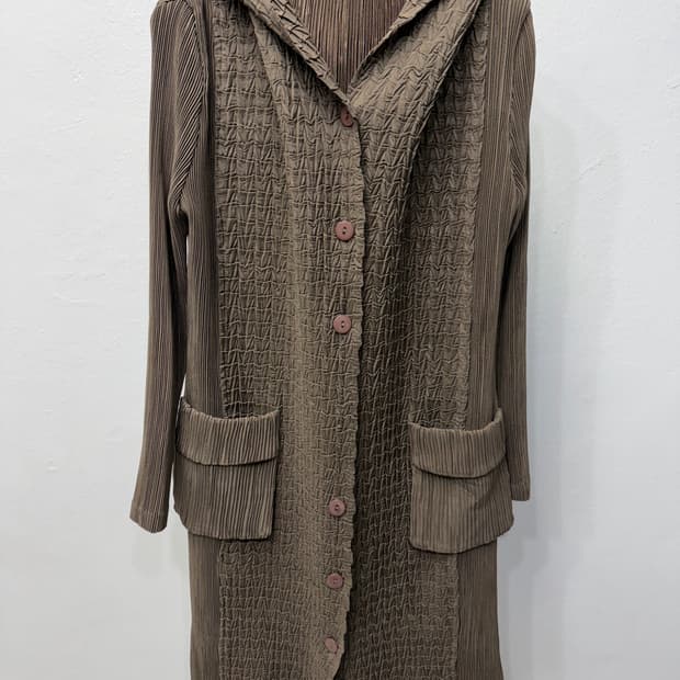 정품) CLOMA 플리츠 주름 자켓 F