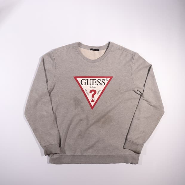 게스 로고 맨투맨 B347