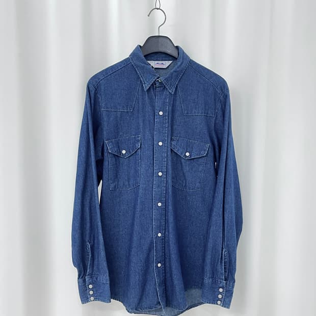 80's DAKOTA western denim shirt