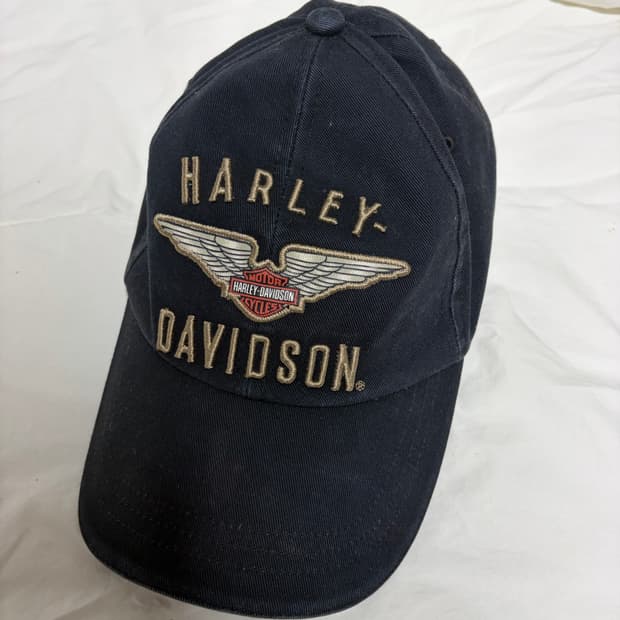 할리데이비슨 블랙 볼캡 size one