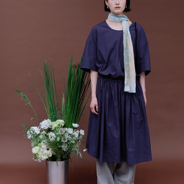 에토스 MEG STRING DRESS / PURPLE NAVY 판매합니다