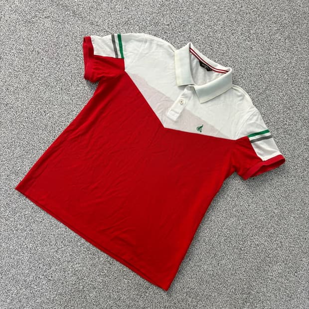 100 빈폴 골프 배색 카라 반팔티 0420J