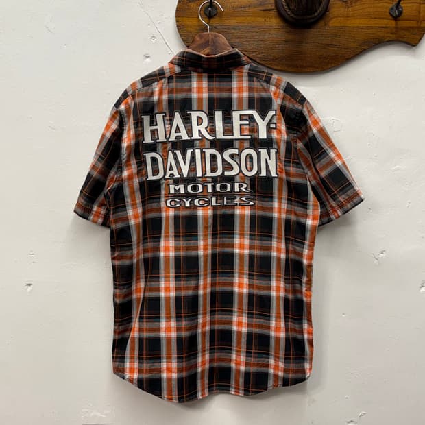 Harley-Davidson Plaid Short Sleeve Shirt