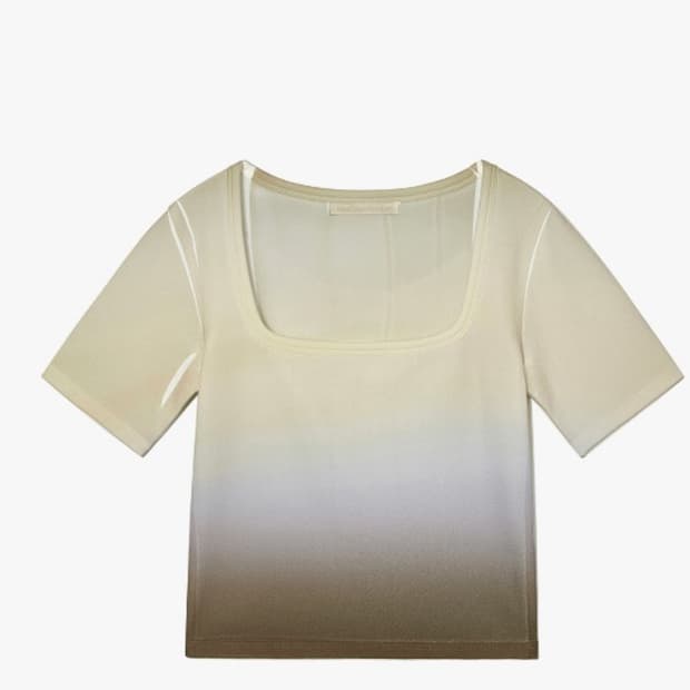 The open product Ombre U-Neck Tee