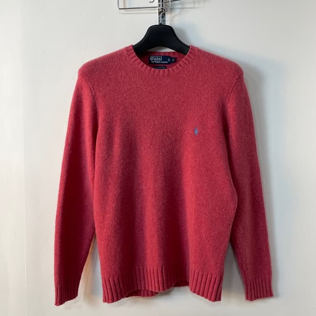폴로 랄프로렌 메리노 울 니트