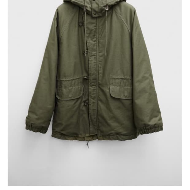 유스youth N3B 울 파일 파카 올리브 m