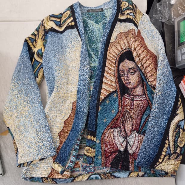 Vale lives holy kimono cardigan