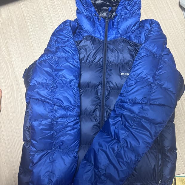 (새상품) 몽벨 슈페리어 다운 파카 네이비 XL
