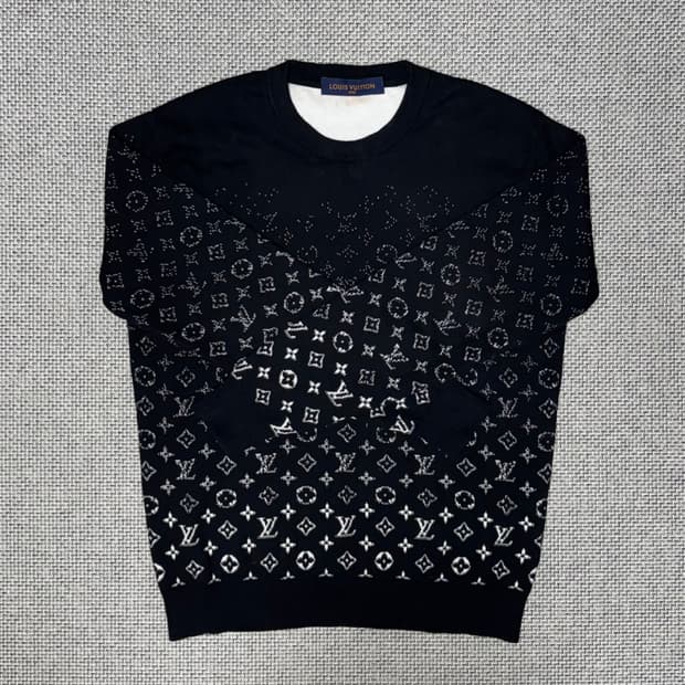 루이비통 그라디언트 모노그램 니트