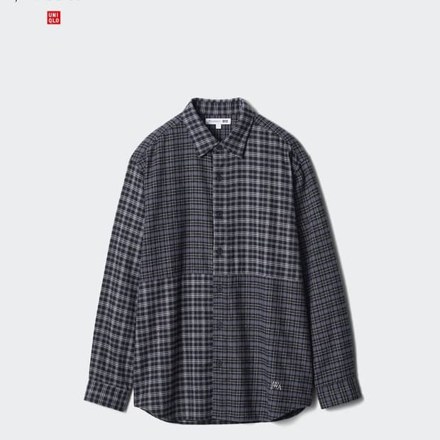 유니클로JWA 플란넬셔츠 L