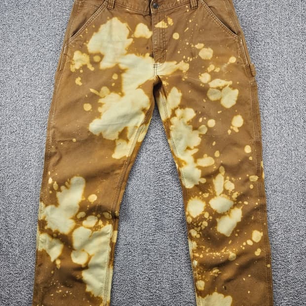 칼하트 덕캔버스 싱글니 카펜터 워크팬츠 커스텀 (36X32)/ 11739