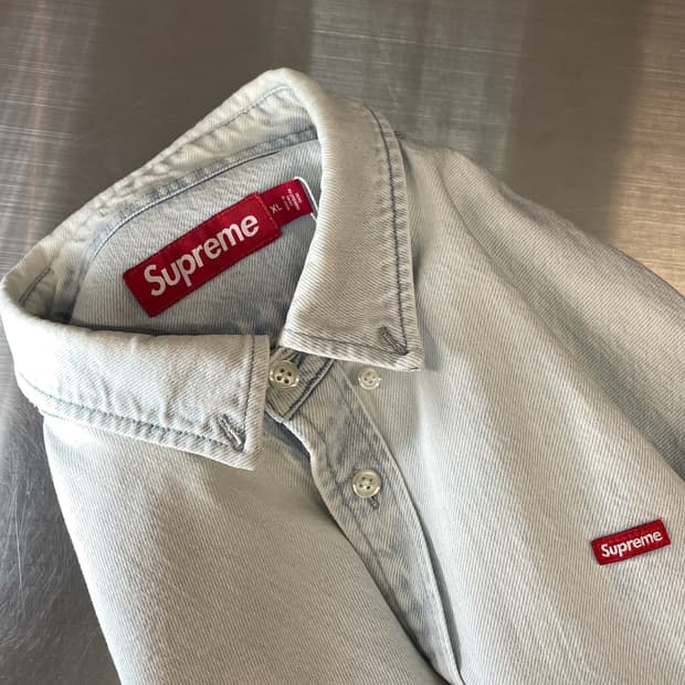 슈프림 스몰 박스 데님 셔츠