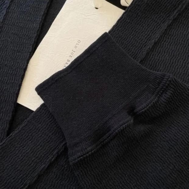 Old Joe Wave Cotton Cardigan 23ss