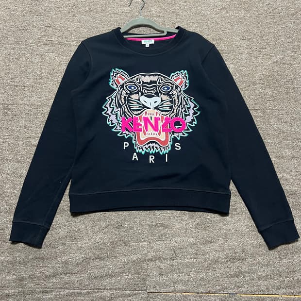 겐조 블랙 타이거 맨투맨 M