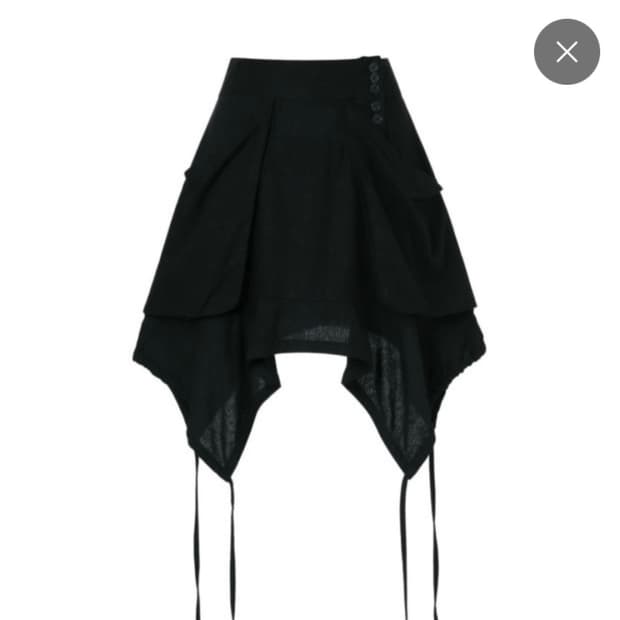 코이세이오 fairy string skirt (black)