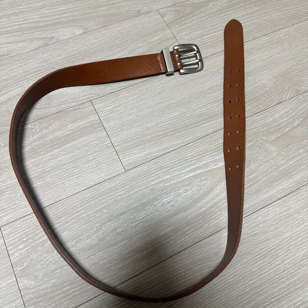 빈티지 벨트 브라운