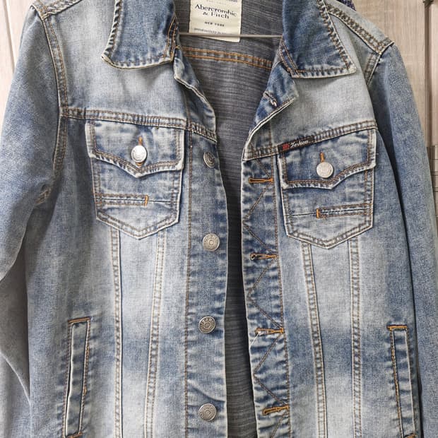 아베크롬비 데님 자켓 abercrombie 