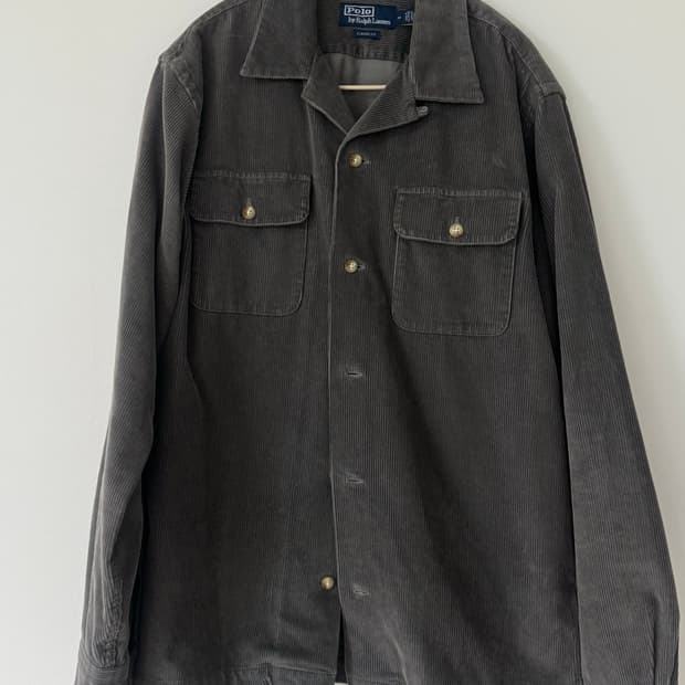 폴로 코듀로이 캠프셔츠 자켓