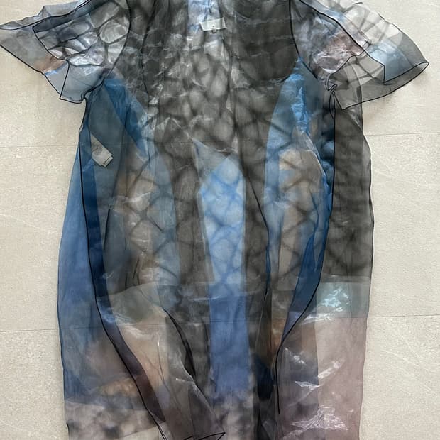 Maison Margiela 20ss organza dress S