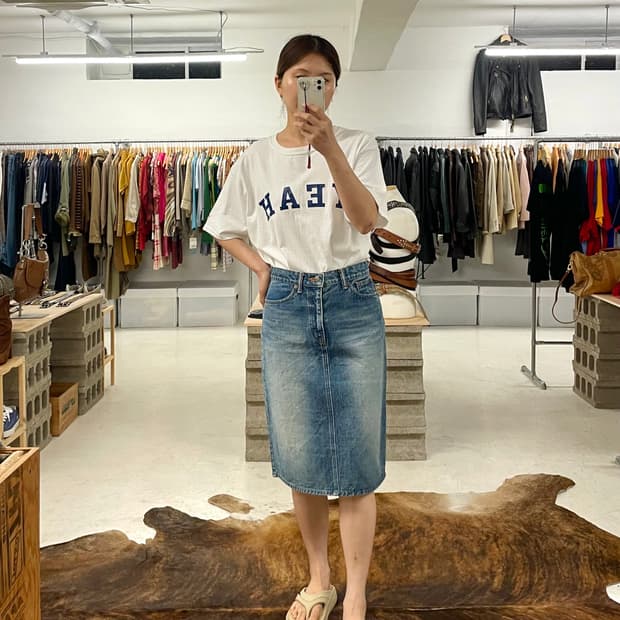 FREAK'S STORE denim skirt 프릭스스토어 데님스커트