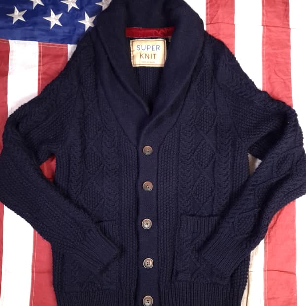 새제품급 오리지날 스카치앤소다 숄 가디건