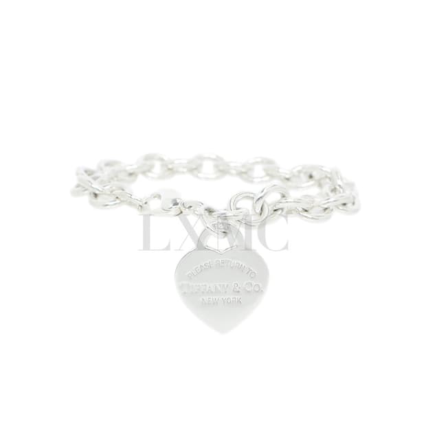 티파니 하트 태그 브레이슬릿 리턴투 실버 팔찌 18967529