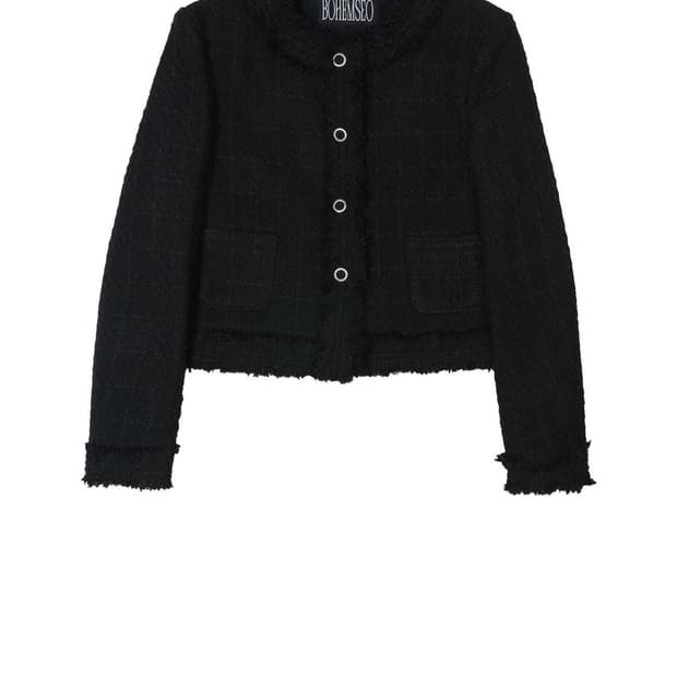 보헤미안서울 ROUGH ROUND TWEED JACKET