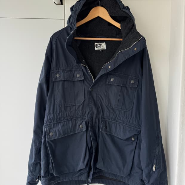 Engineered Garments Navy Parka 