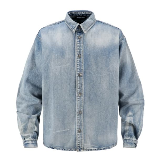 9999아카이브 쥬얼리 리벳 데님 셔츠 자켓