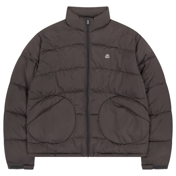 코이세이오 패딩 패디드 자켓 다크브라운